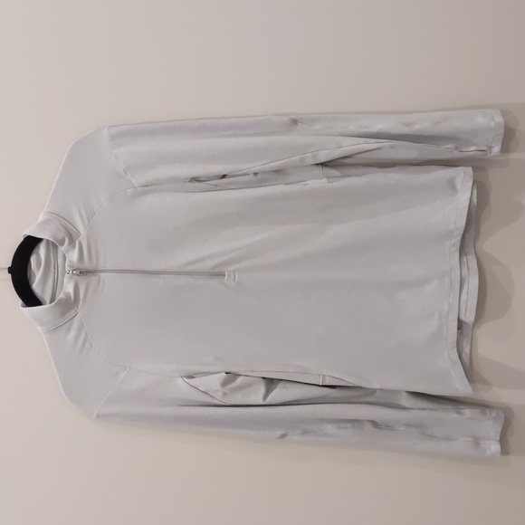 Lululemon | men's surge half zip long sleeve gray - Picture 1 of 7